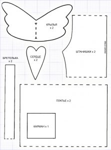 Мягкая игрушка своими руками (выкройки)